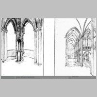 Saint-Denis, Album Percier, Archives photographiques (Saint-Quentin-en-Yvelines), Croquis du choeur et chapelle rayonnante, culture.gouv.fr,3.jpg